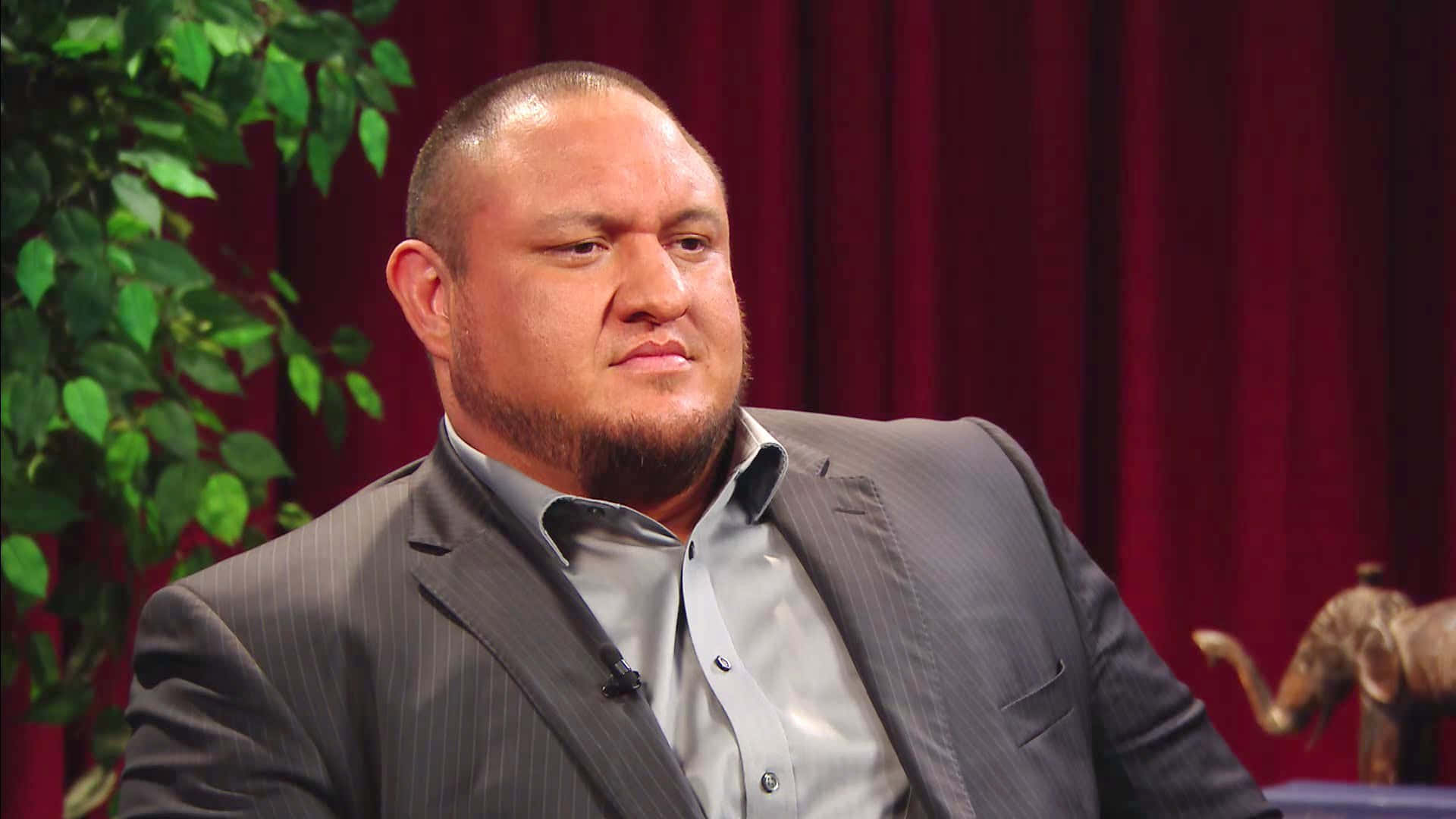 Samoa Joe Wwe Raw Interview 2017 Background