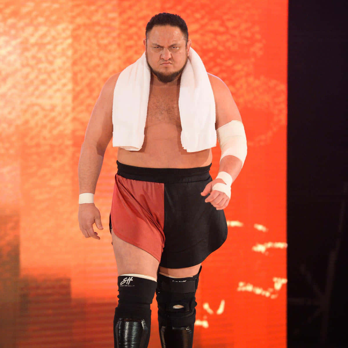 Samoa Joe Wwe Raw Main Event Background