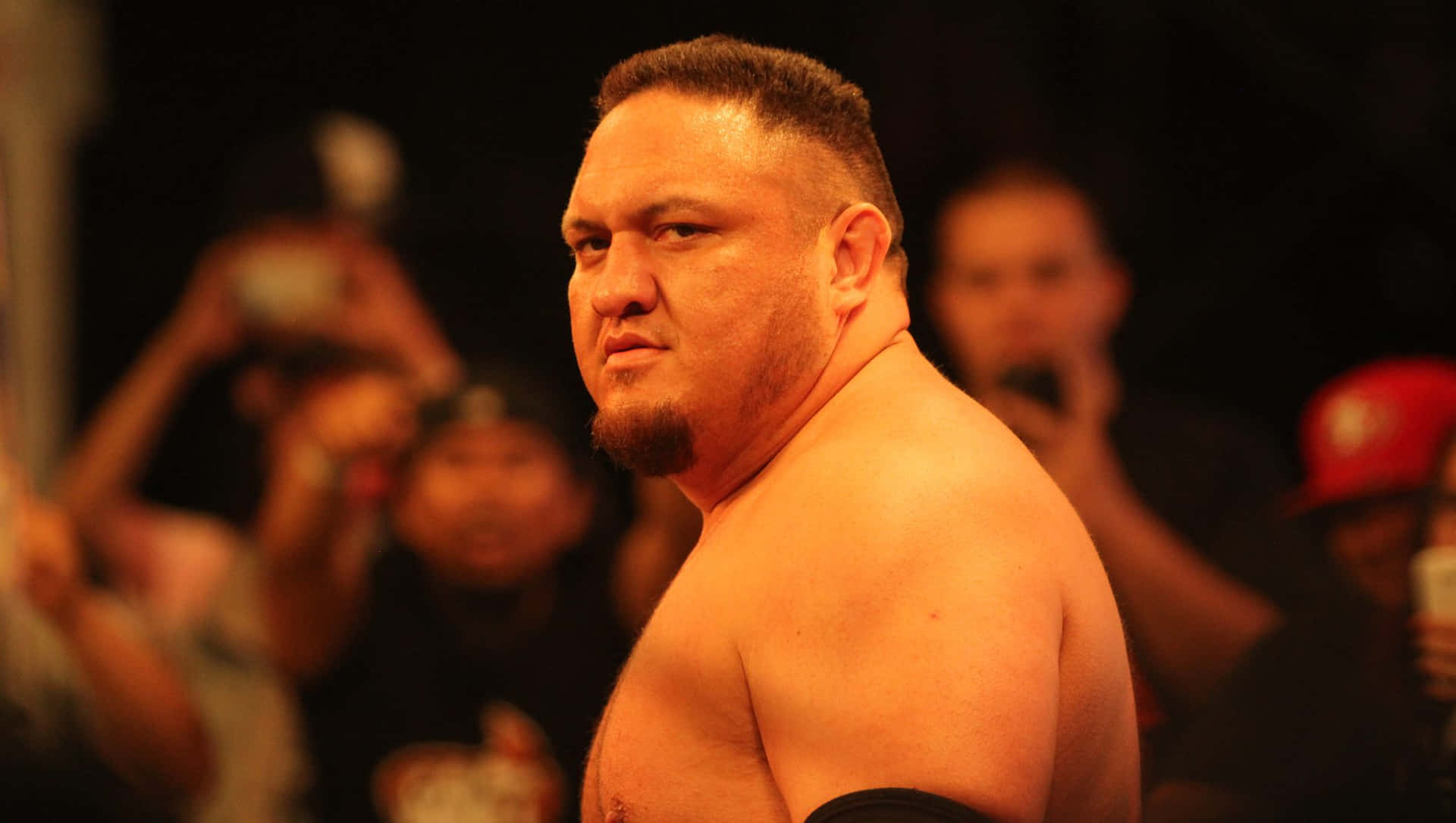 Samoa Joe Wwe Raw Reaction Background