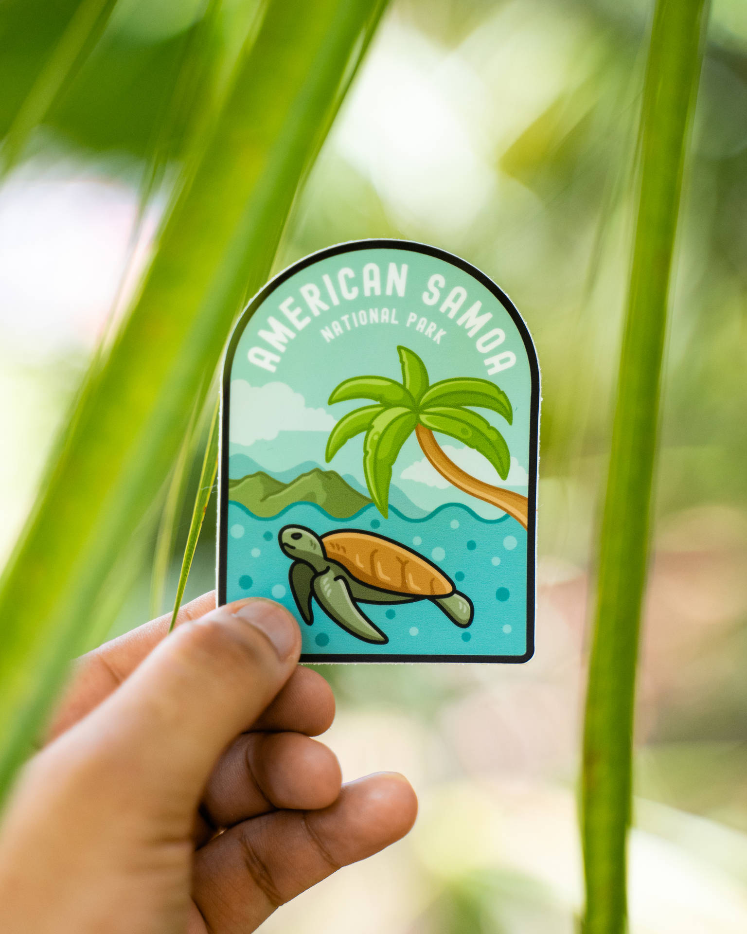 Samoa National Park Logo Background