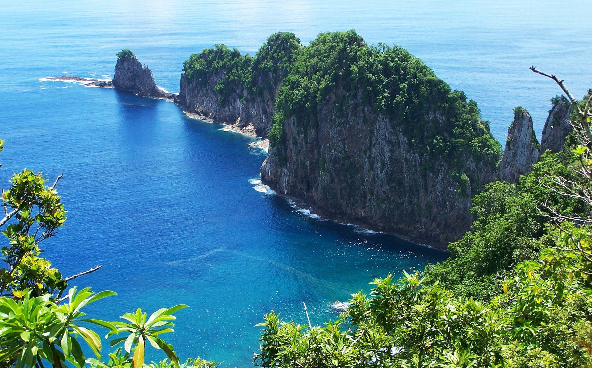 Samoa Pola Island Background