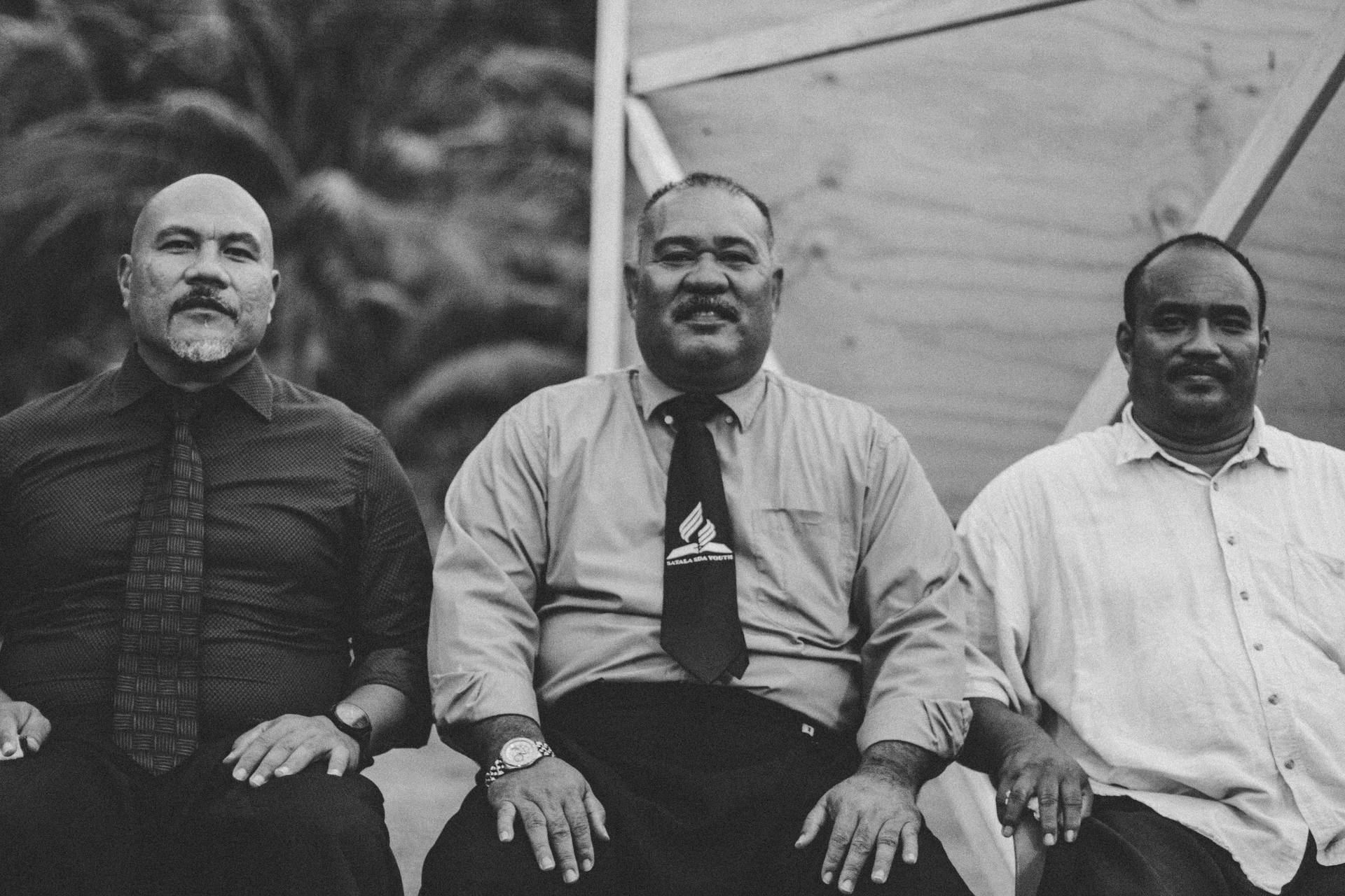 Samoa Tribe Elders Background