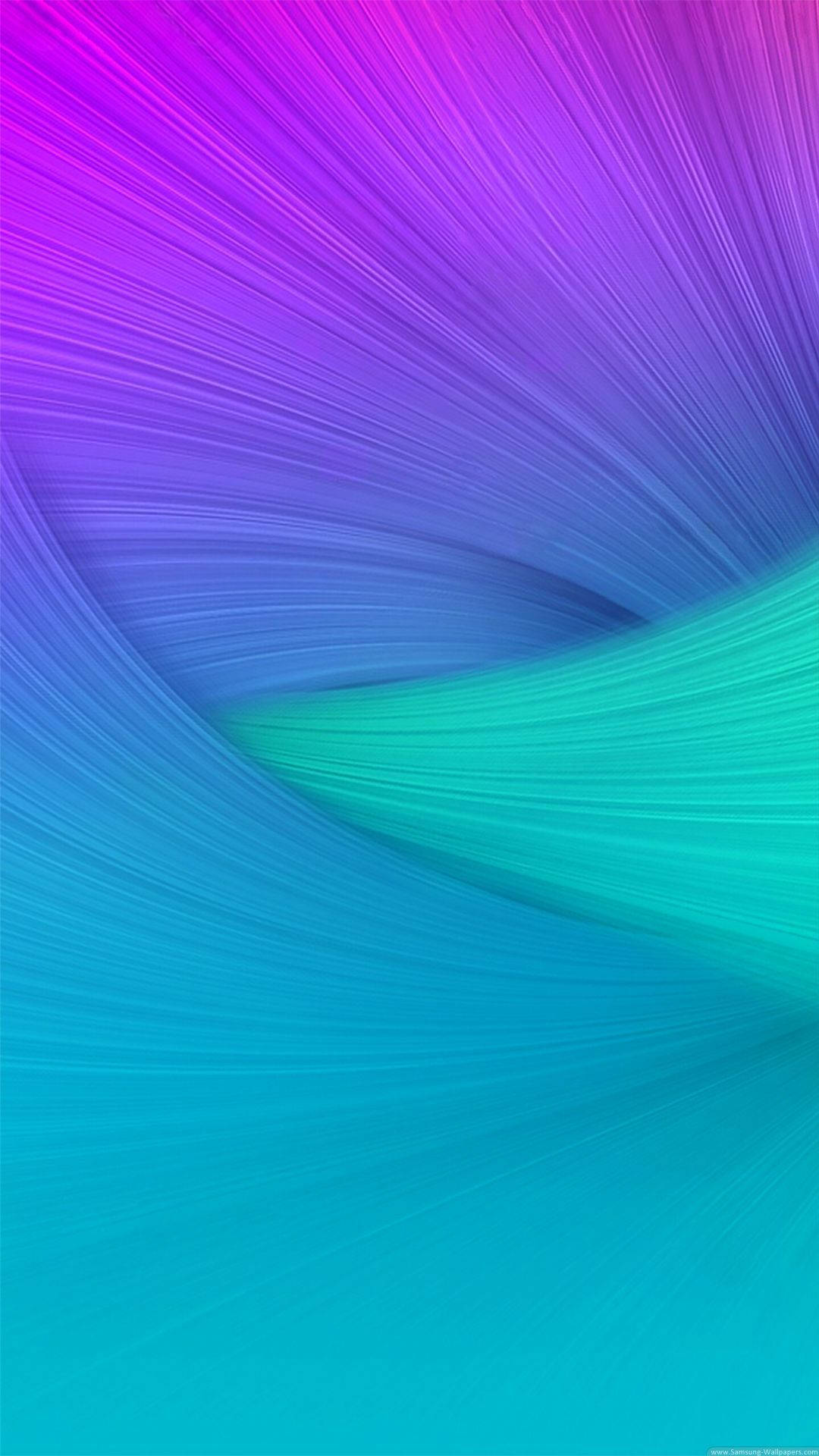 Samsung A51 Blue And Purple Abstract Waves