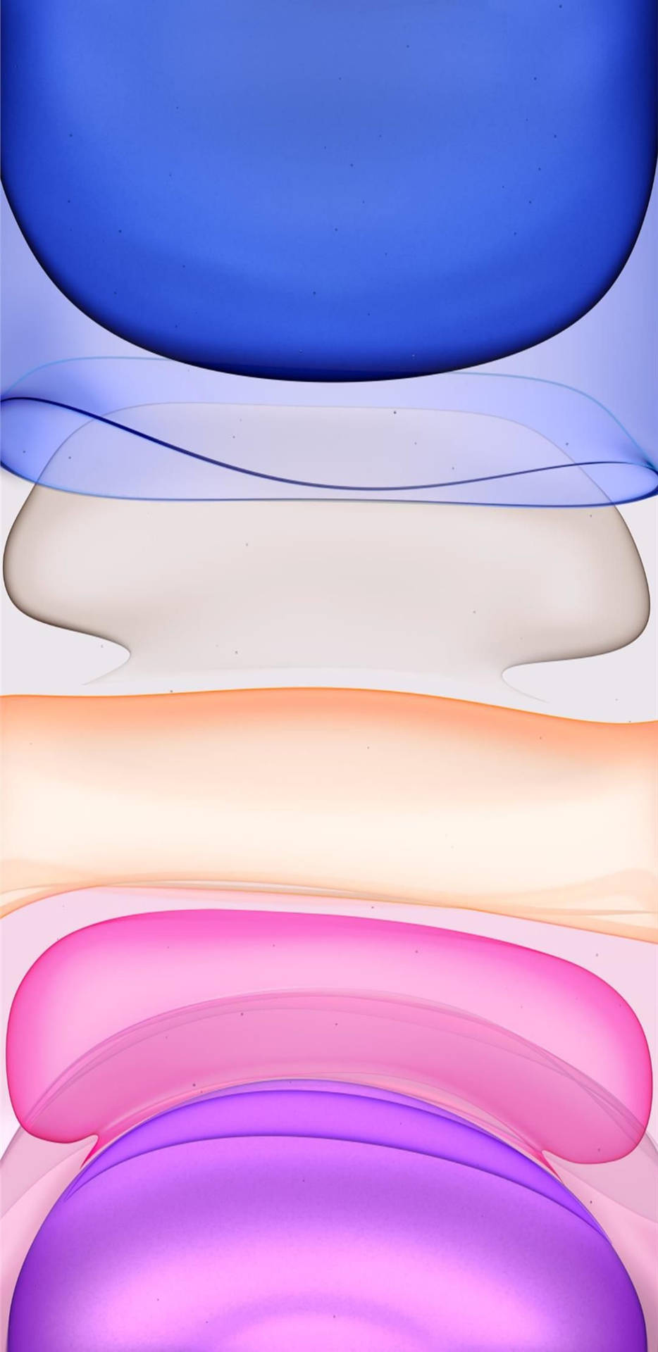 Samsung A51 Colorful Blobs Background