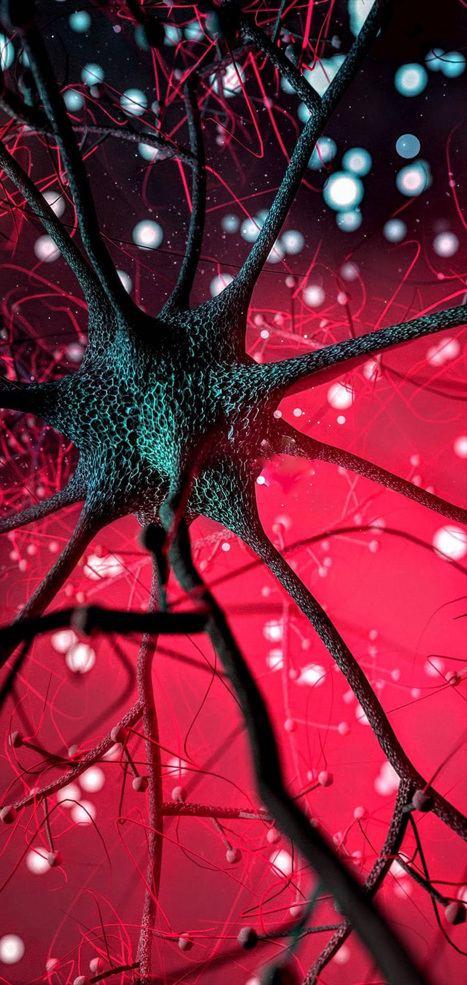 Samsung A71 Embodying The Power Of Brain Neurons Background