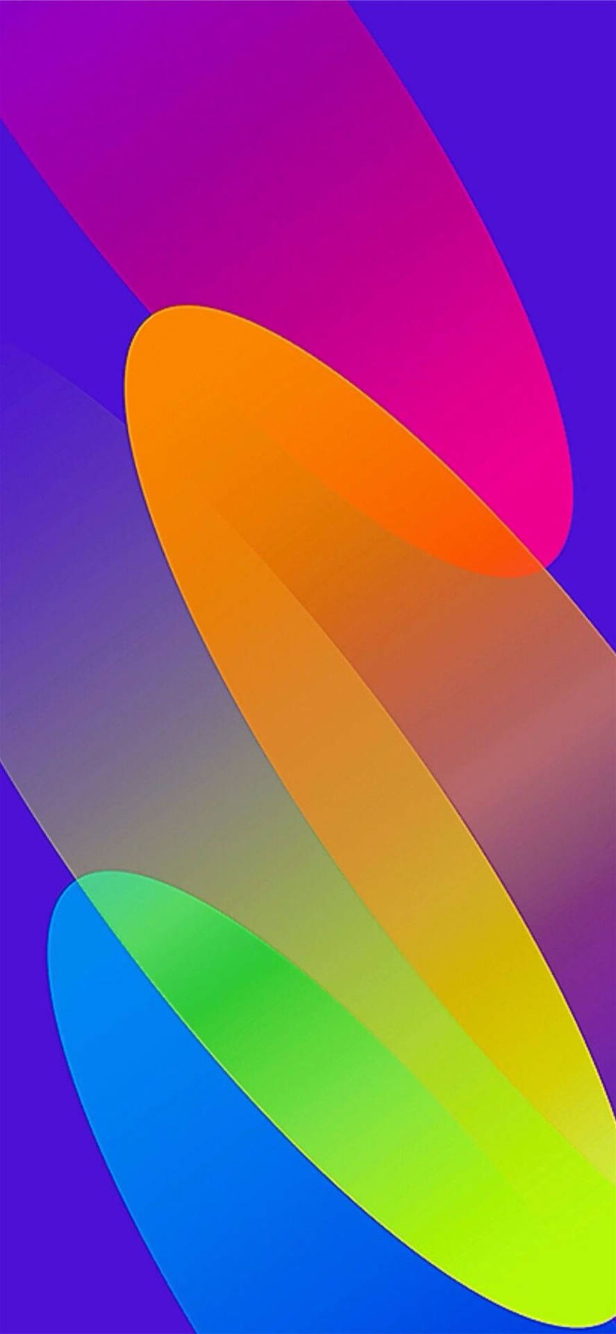 Samsung Galaxy 4k Colorful Abstract Swirly Designs Background