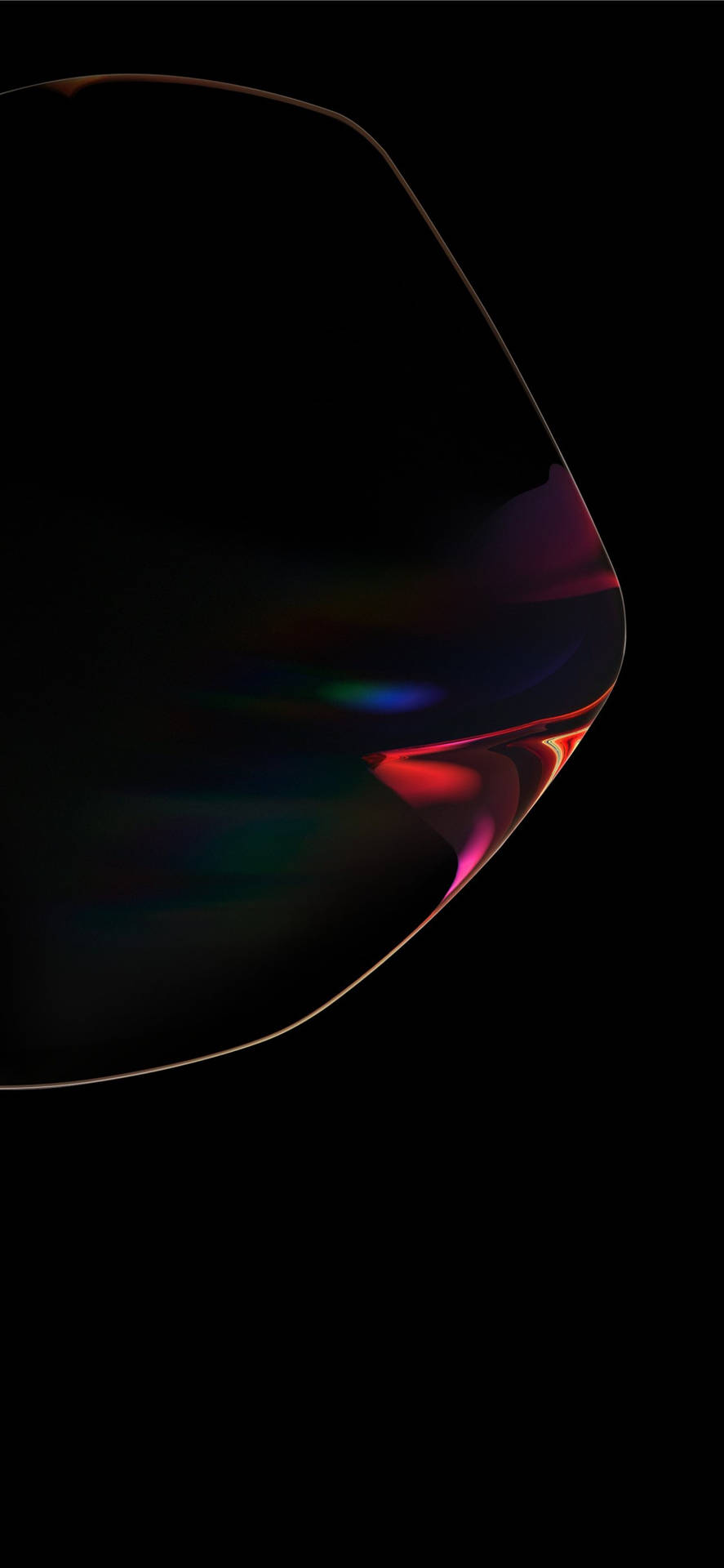Samsung Galaxy 4k Colors On Black Background Background