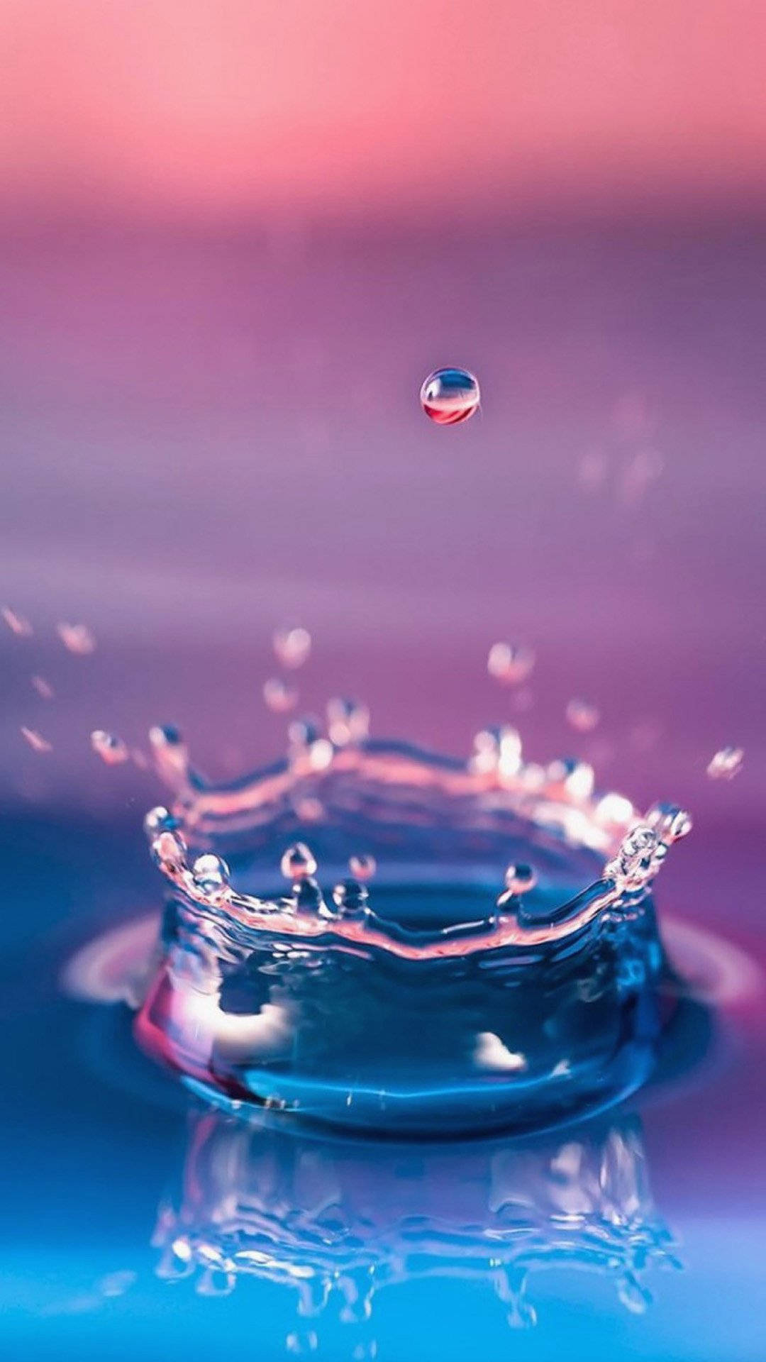 Samsung Galaxy 4k Water Droplet Splash