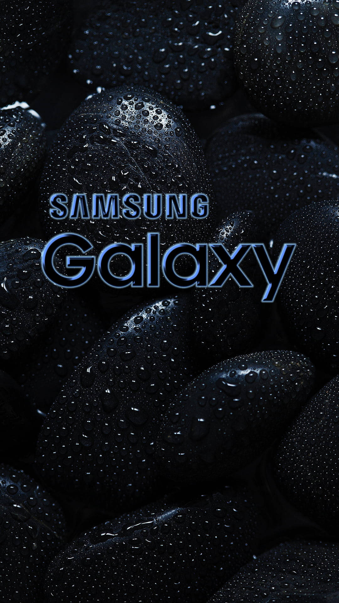 Samsung Galaxy Black Stone Design Background