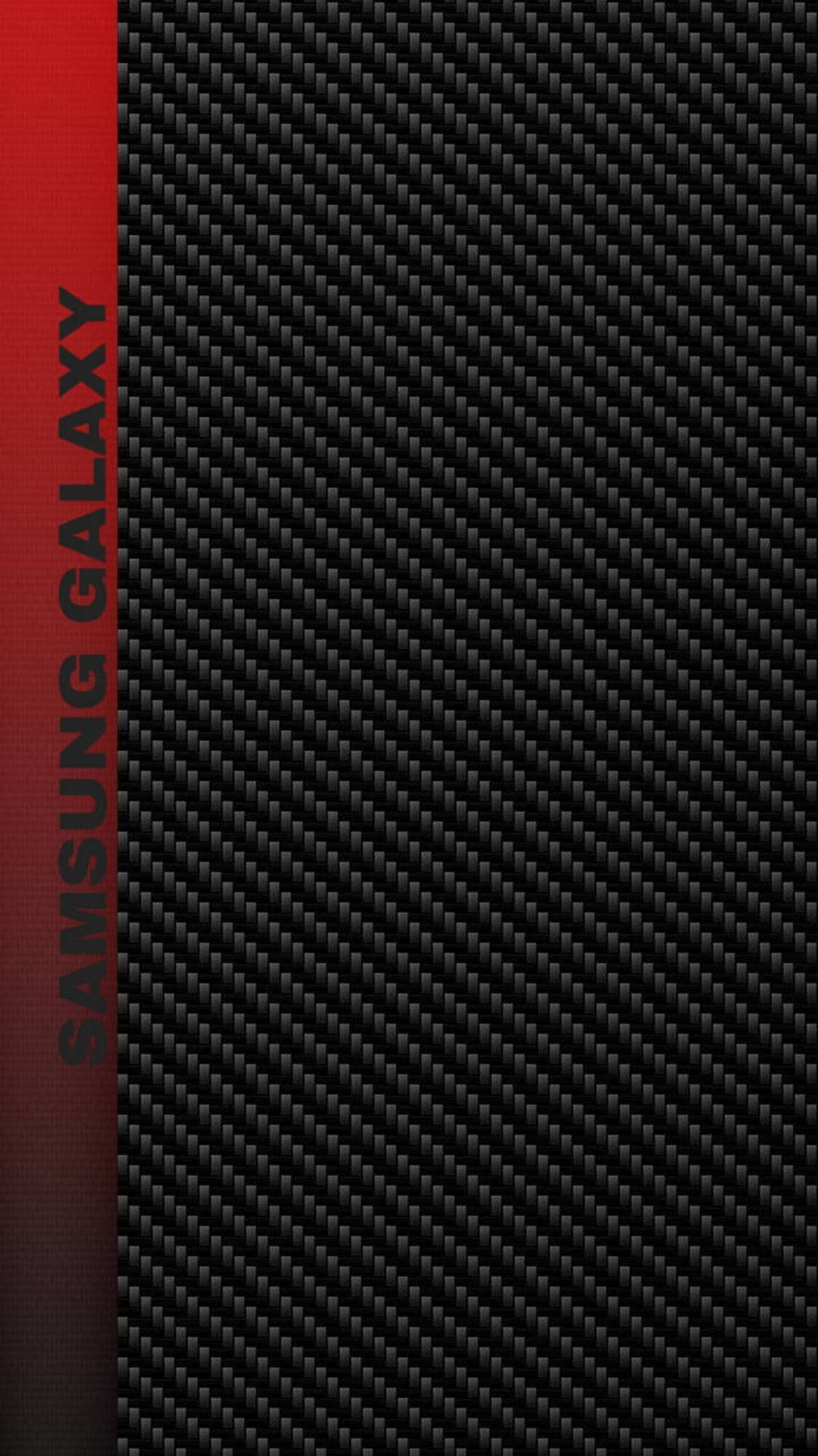 Samsung Galaxy Carbon Fiber Pattern Background