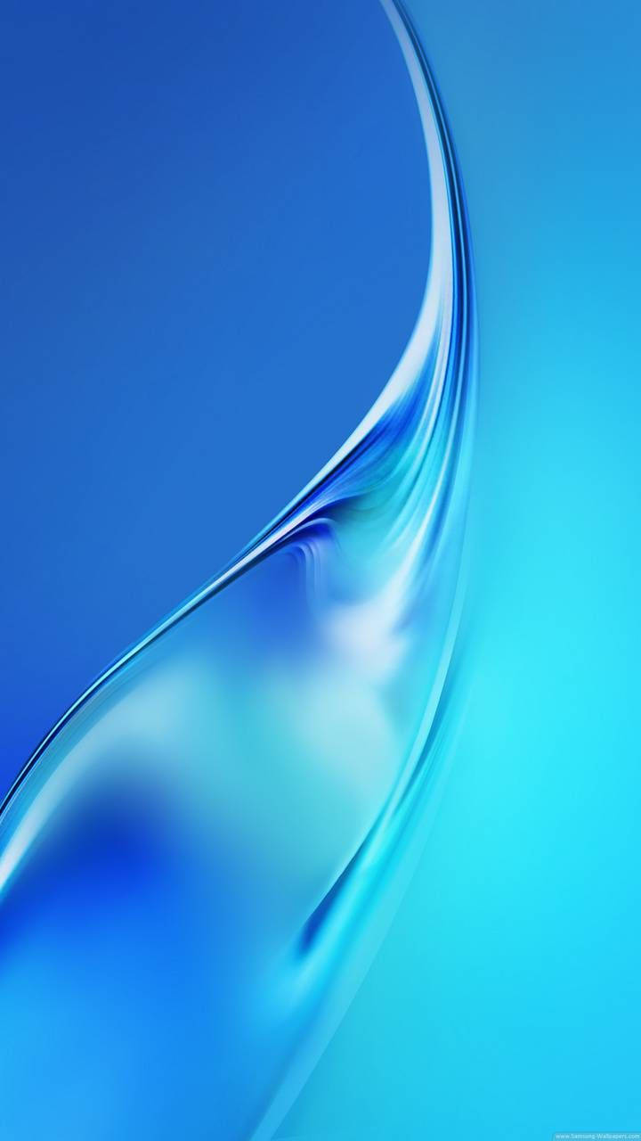 Samsung Galaxy J7 Blue Liquid-like Pattern