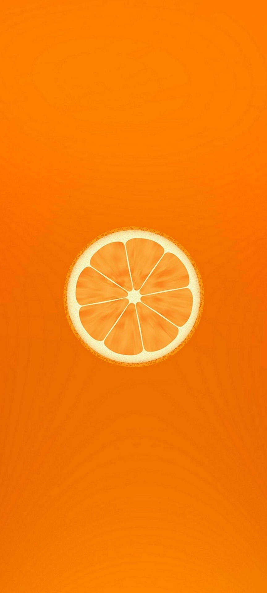Samsung Galaxy Note 20 Ultra Orange Fruit Background