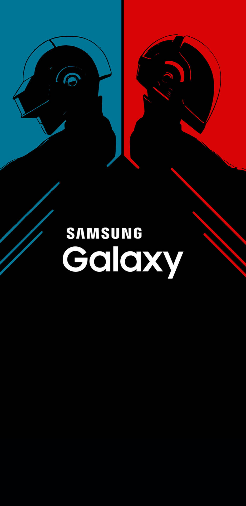 Samsung Galaxy Retro Daft Punk Background