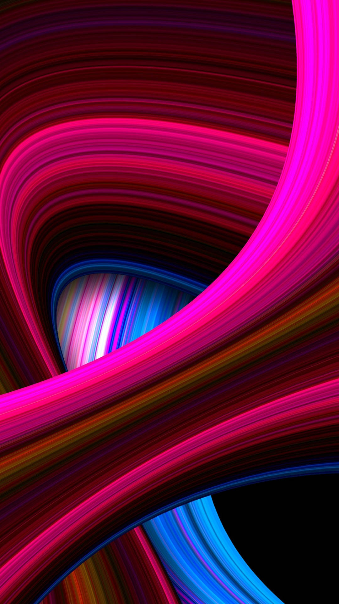 Samsung Galaxy S20 With Vibrant Waves Wallpaper