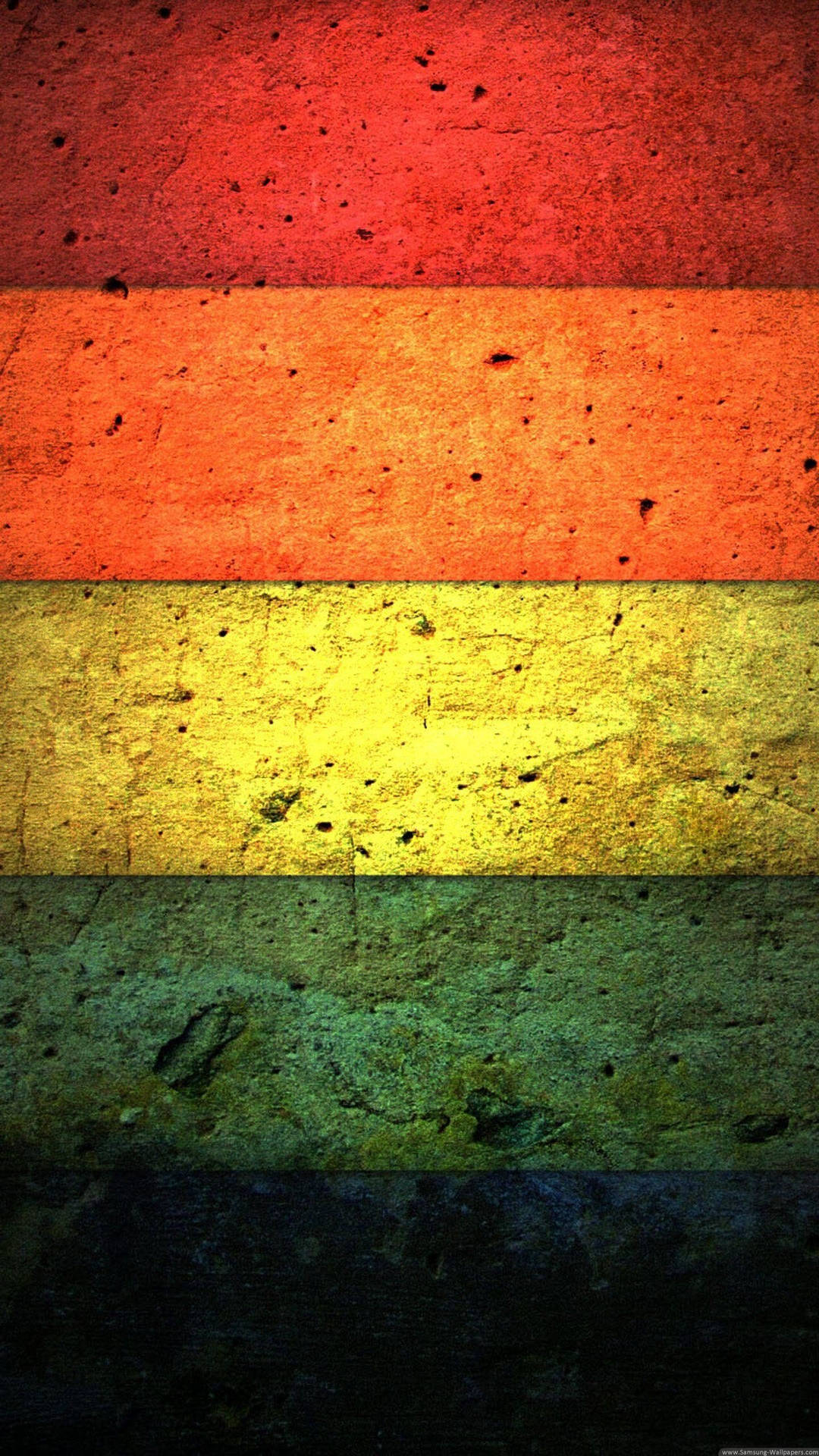 Samsung Galaxy S5 Rainbow Concrete Background