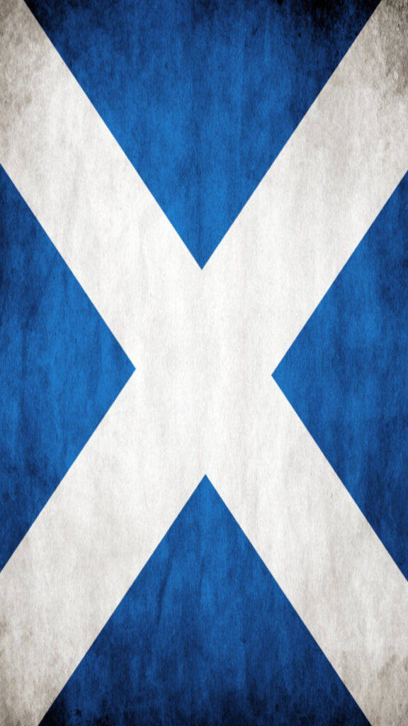 Samsung Galaxy S5 Scotland Flag Background