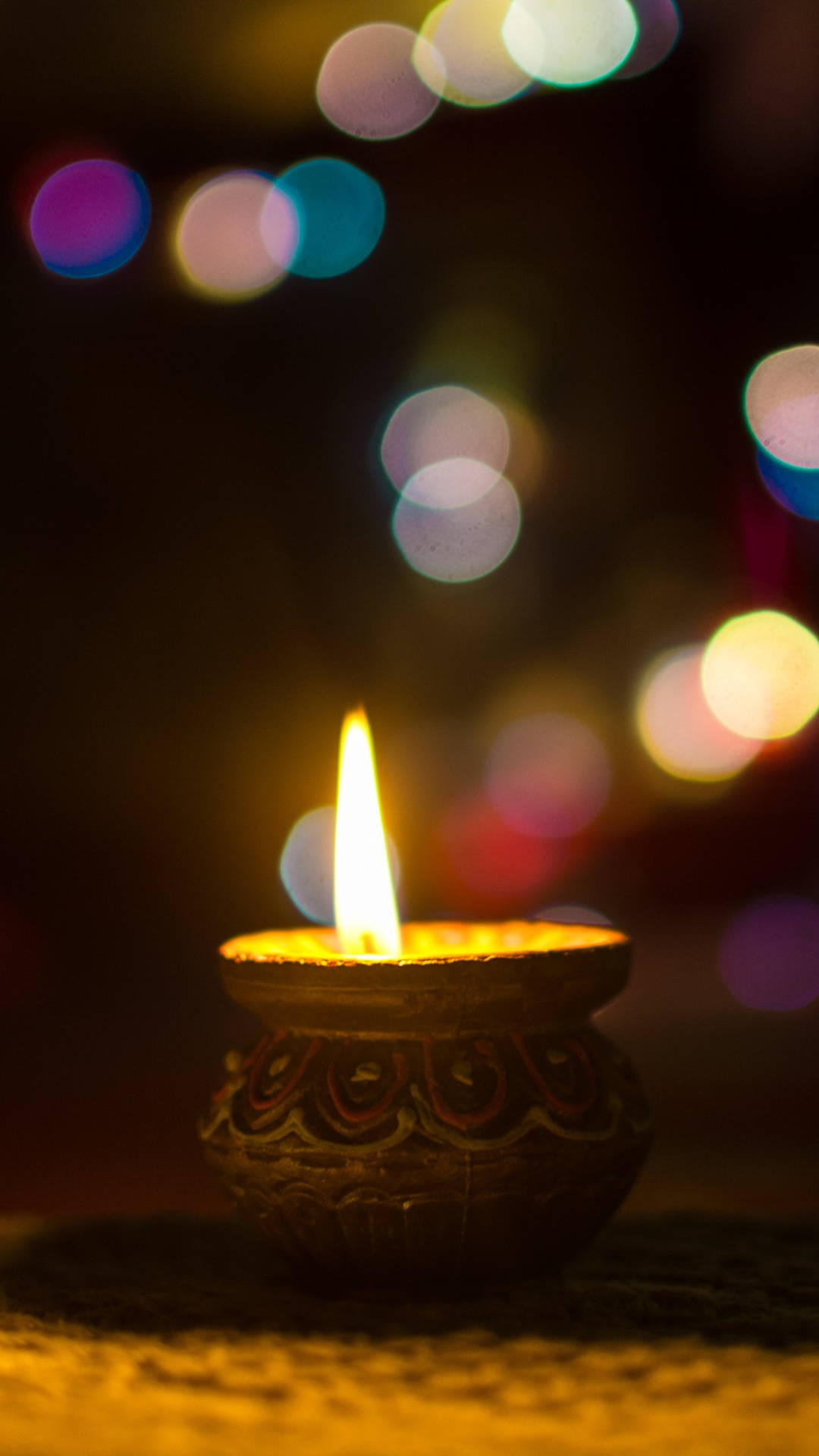 Samsung Galaxy S7 Edge Candle Background