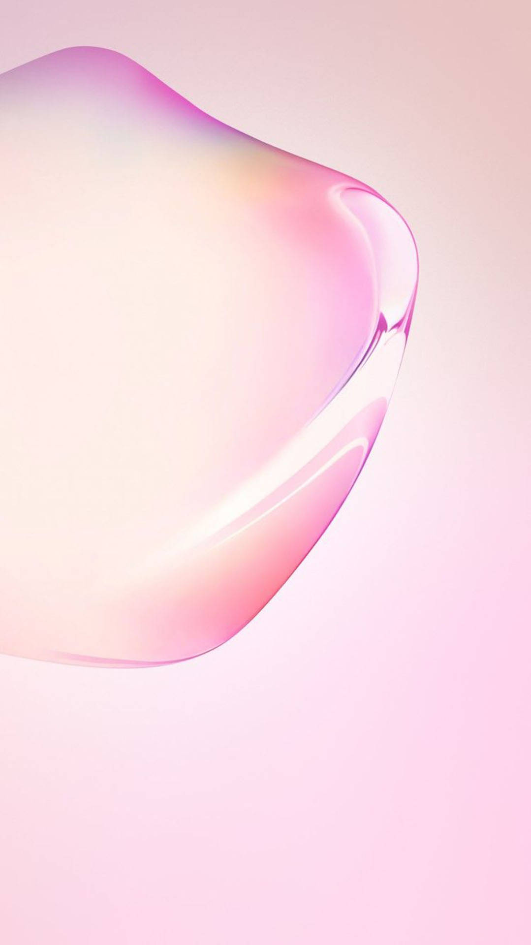 Samsung Mobile Pink Bubble Background