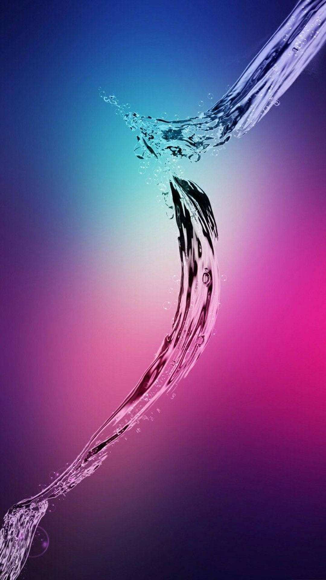 Samsung Mobile Water Art
