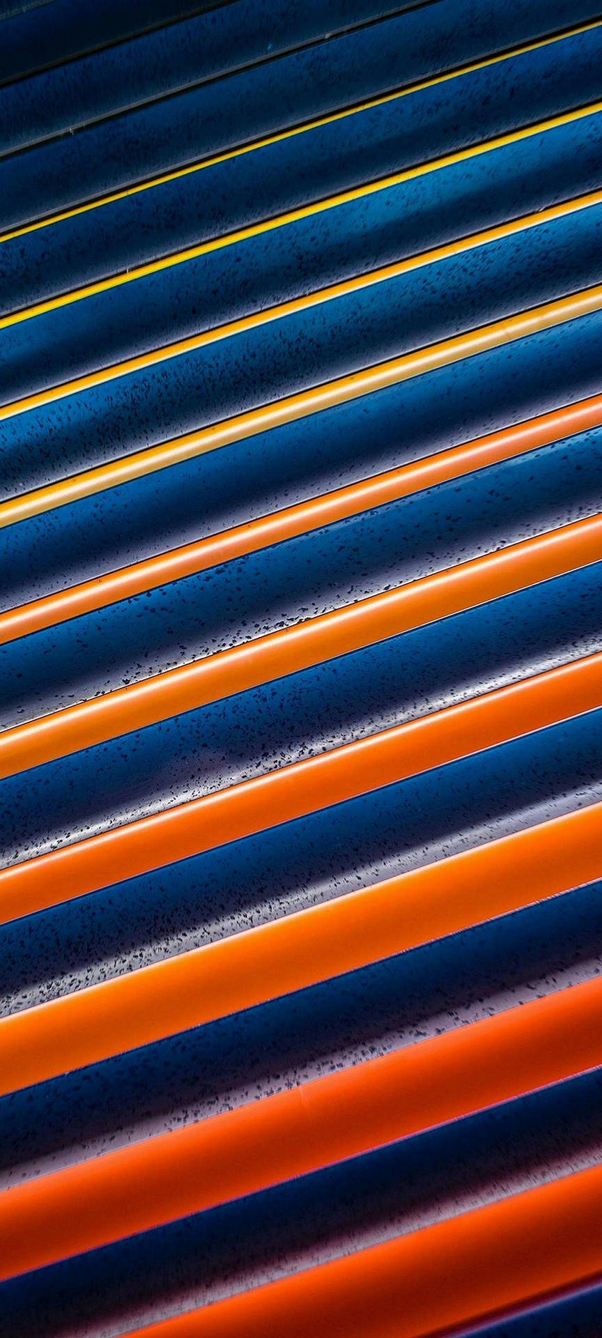 Samsung S21 Ultra Orange Blue Diagonal Background