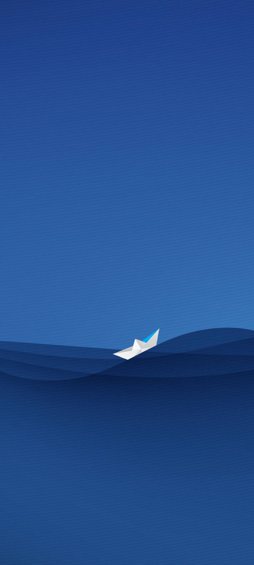 Samsung S21 Ultra Paper Boat Background