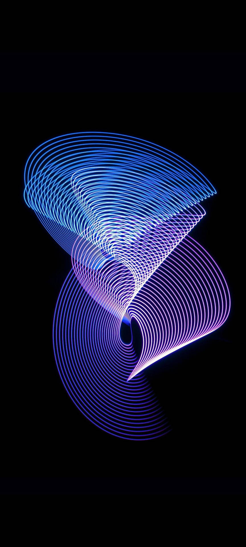 Samsung S21 Ultra Spiral Light Background