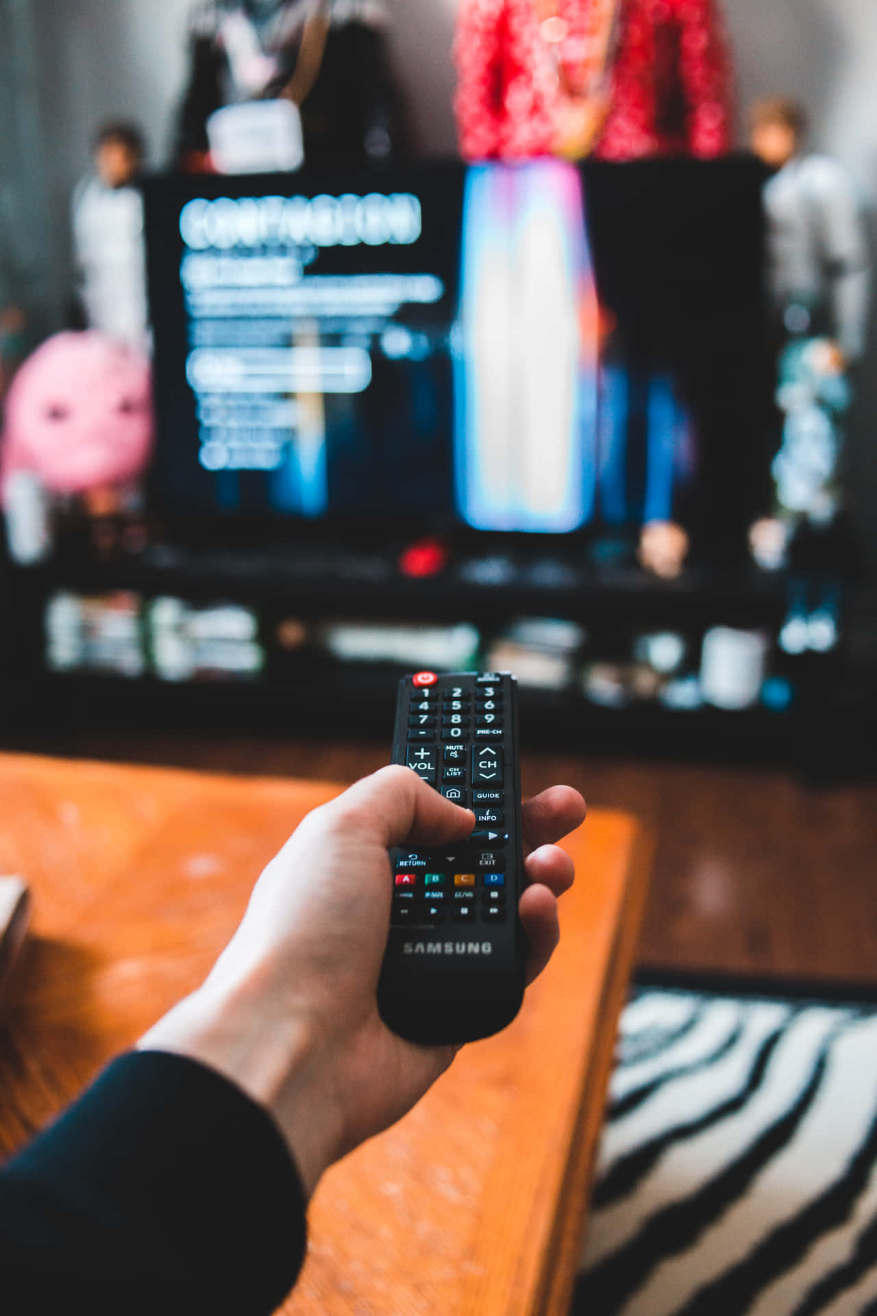 Samsung Tv Remote Control Background