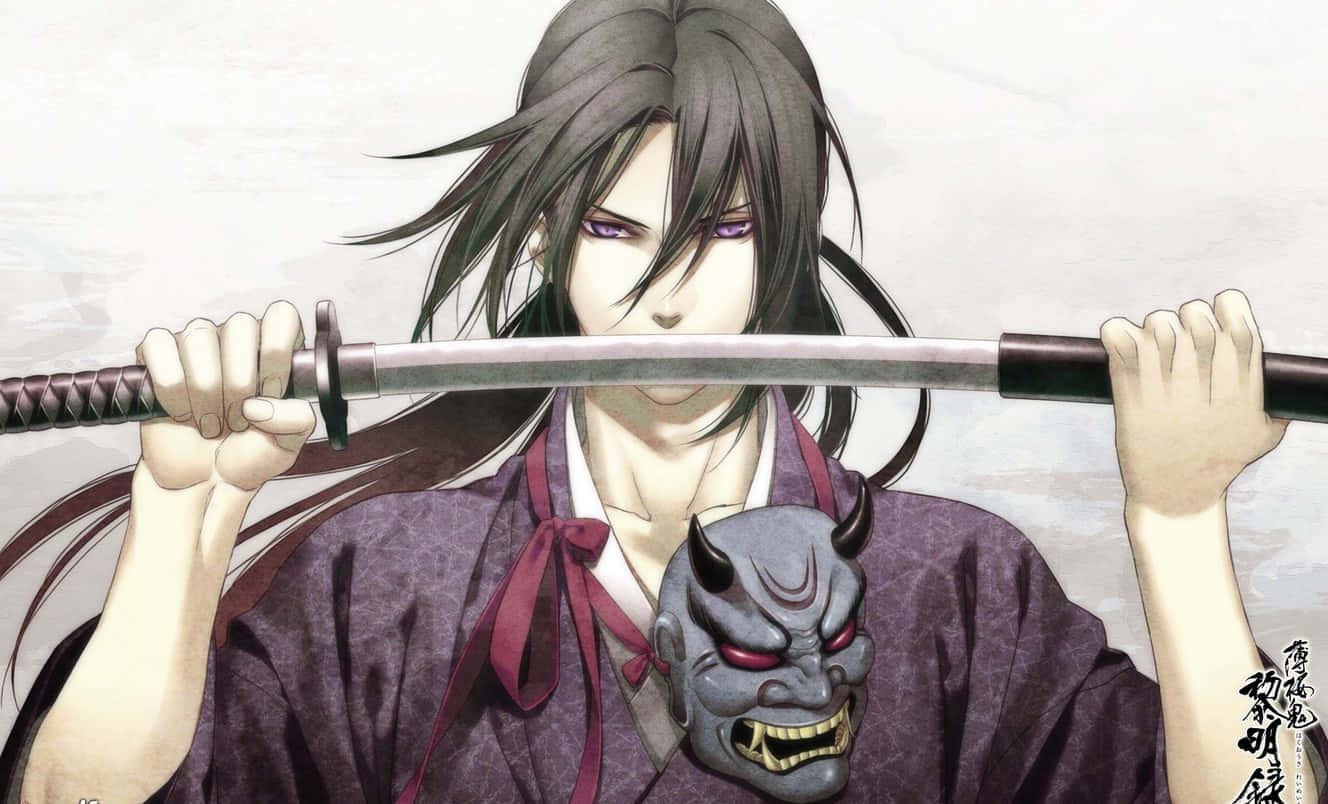 Samurai Anime Hakuoki Hijikata Toshizo Background