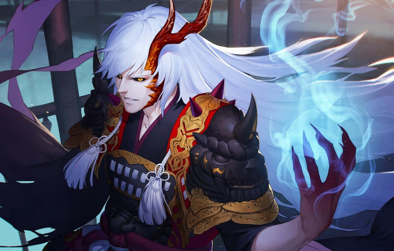 Samurai Anime Onmyoji Ibaraki Doji Background