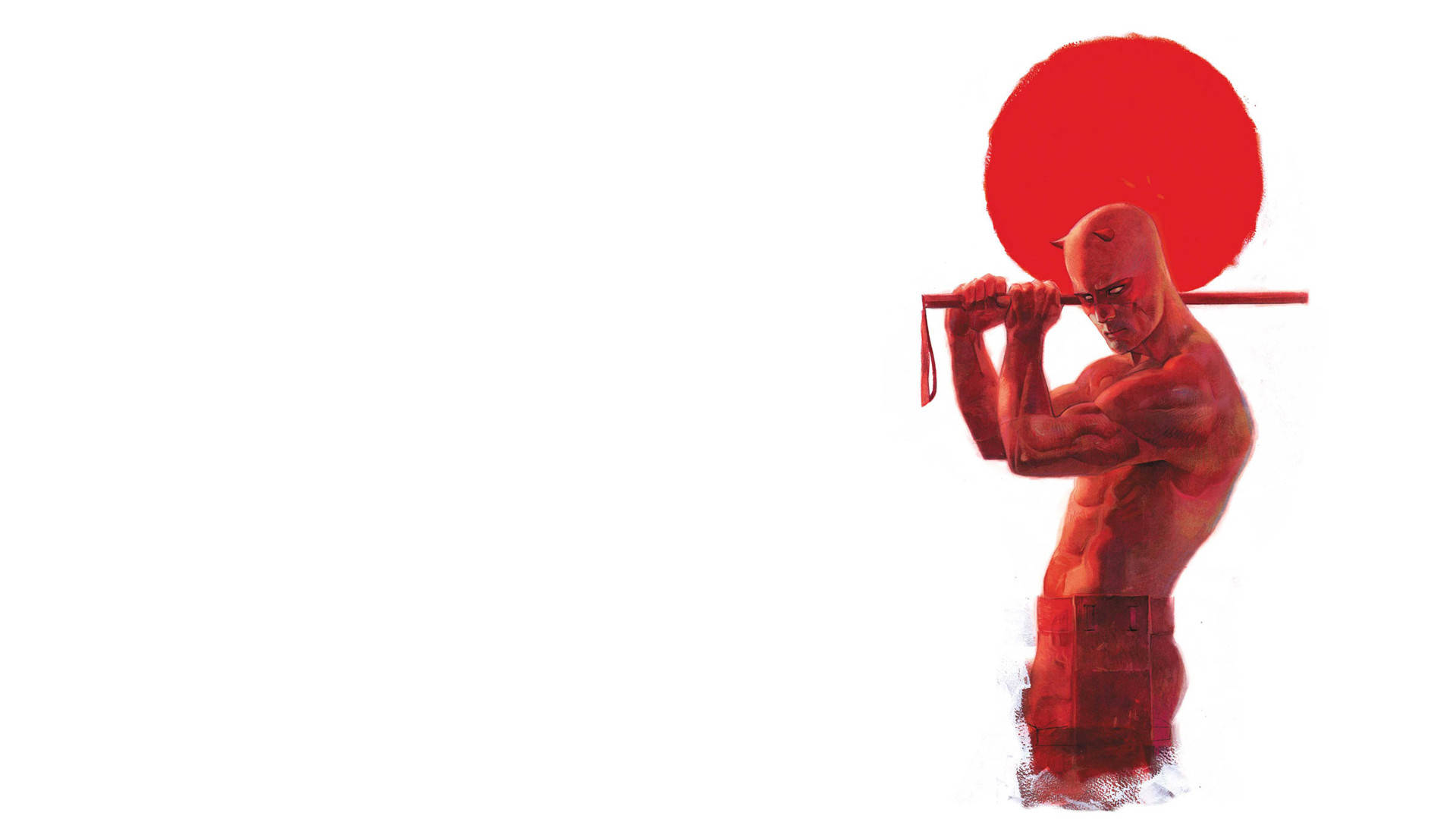 Samurai Daredevil Abstract Background