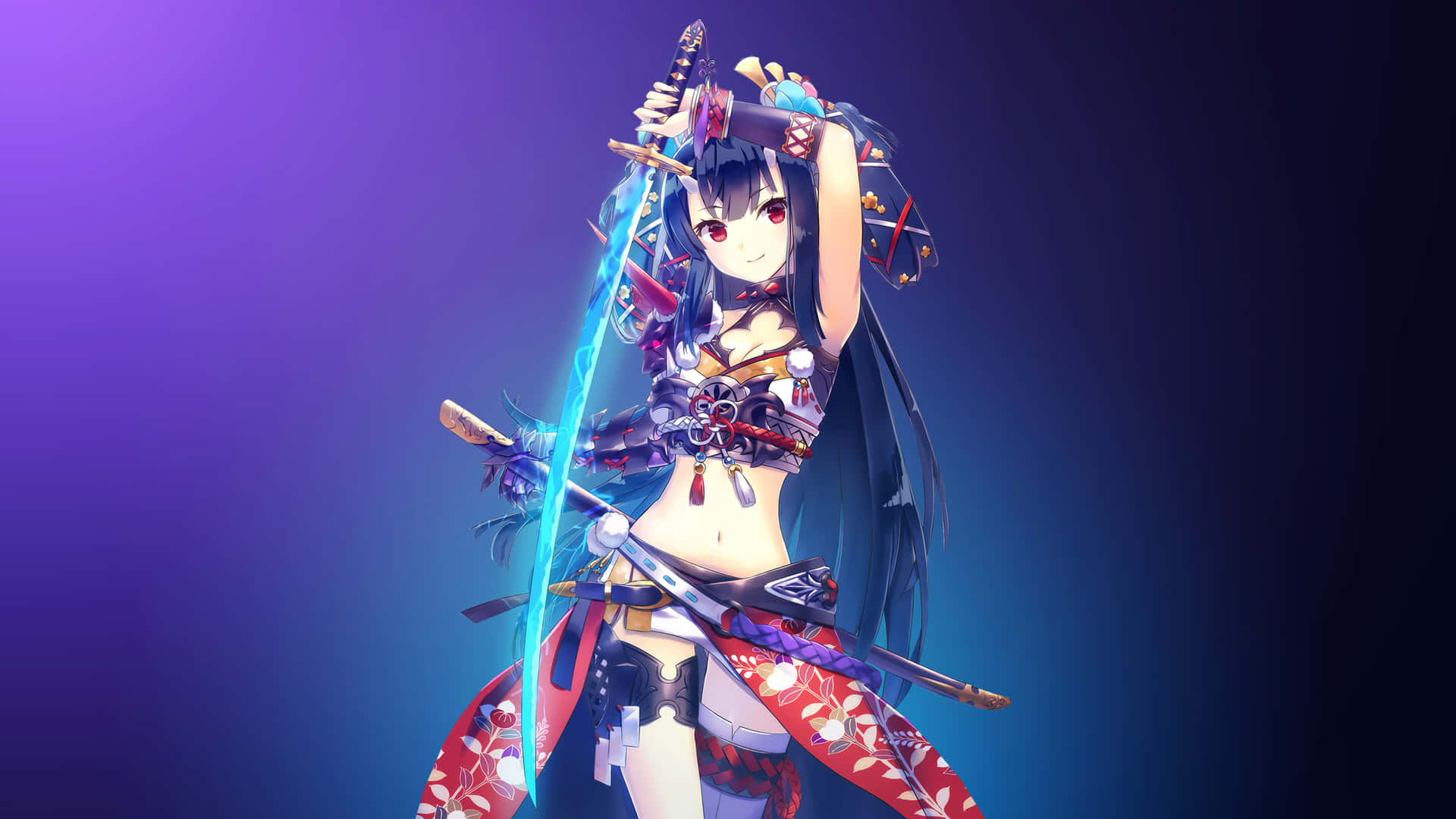 Samurai Girl Anime Art