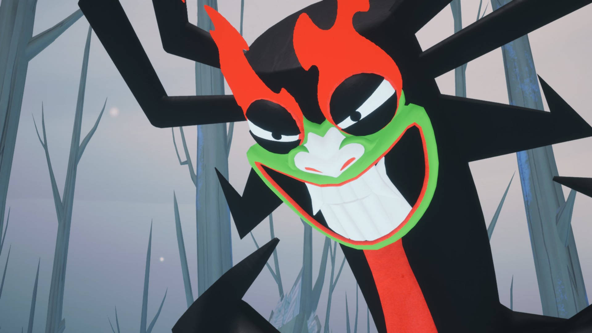 Samurai Jack Antagonist Aku Desktop Background