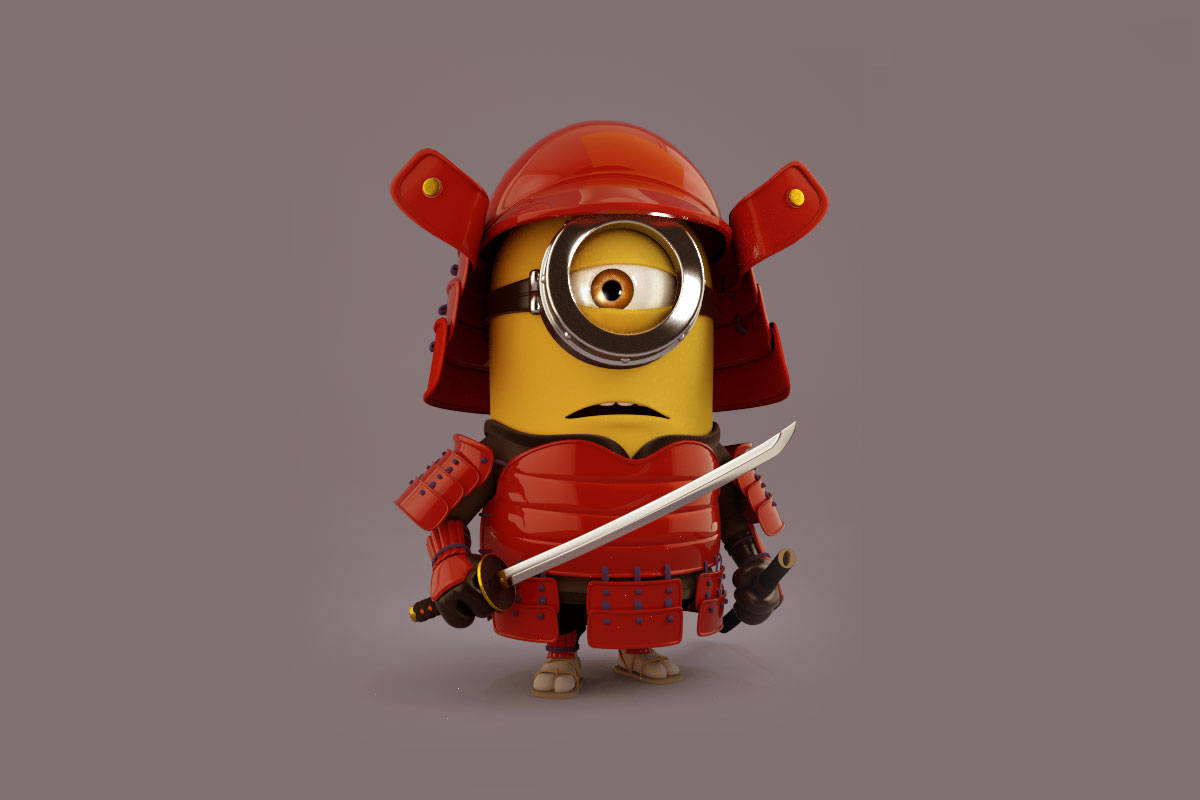 Samurai Minion Despicable Me 2