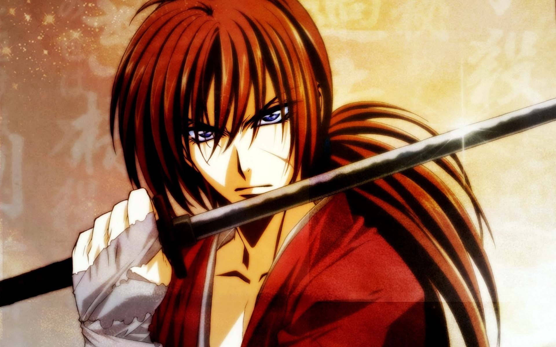 Samurai X Fierce Kenshin Himura Background