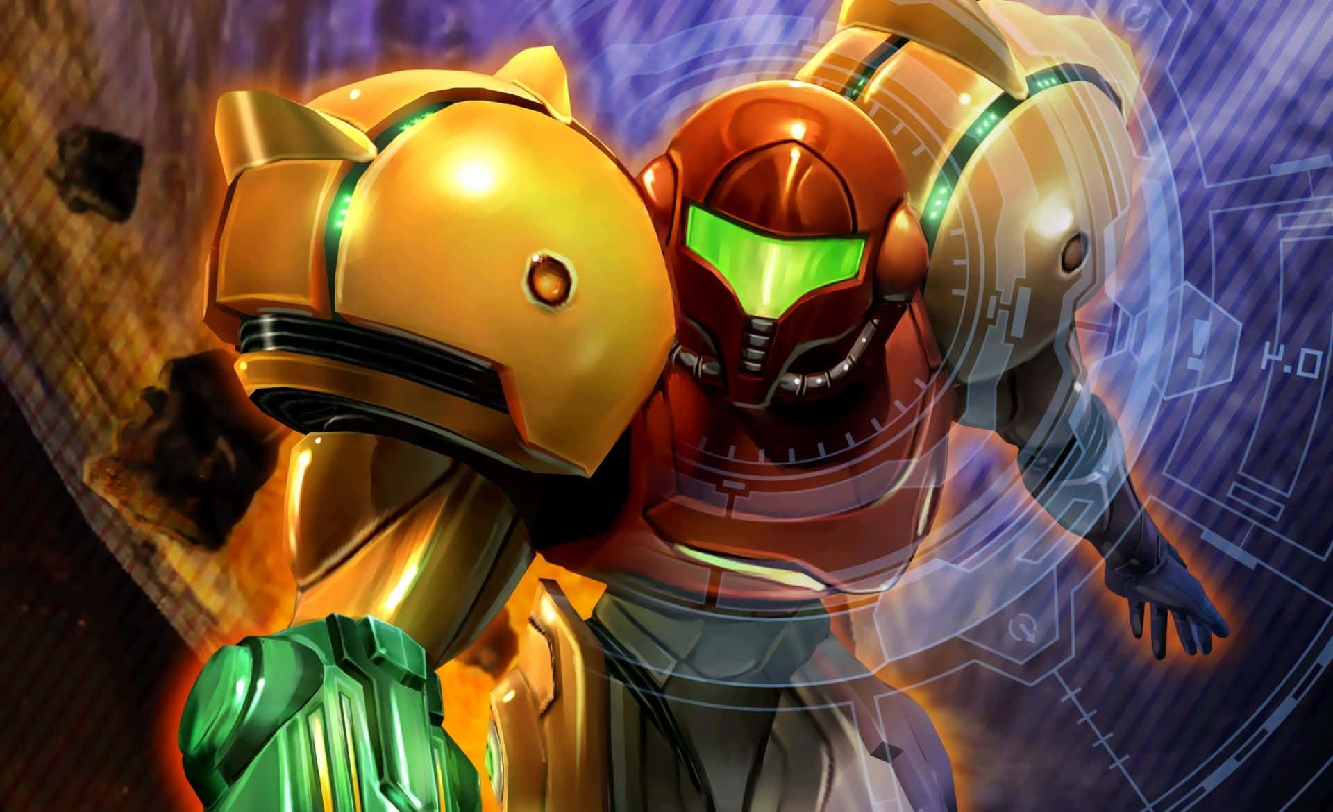 Samus Aran Invites You To Embark On An Expedition Of Dread Background