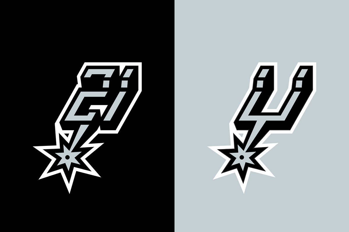 San Antonio Spurs 21 Logo Background