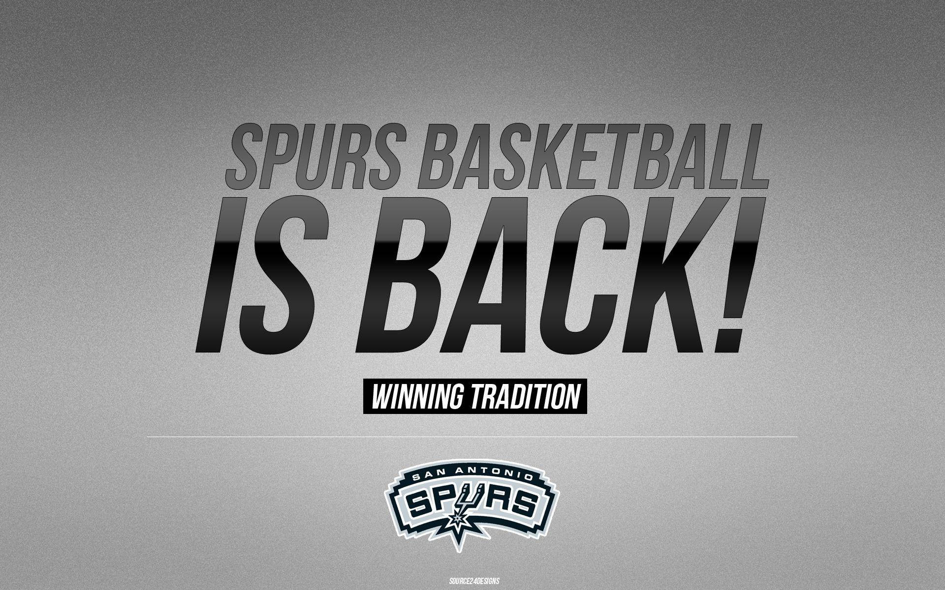 San Antonio Spurs Basketball Background