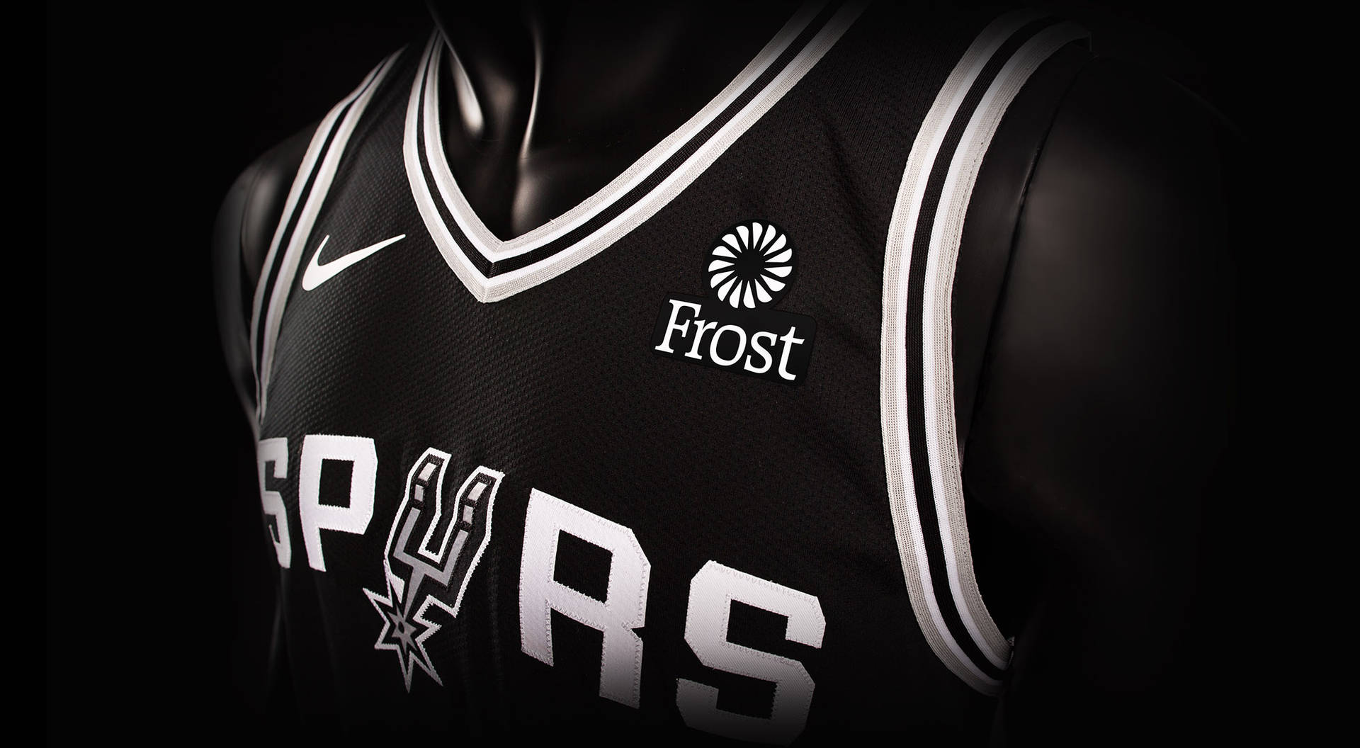 San Antonio Spurs Black Jersey