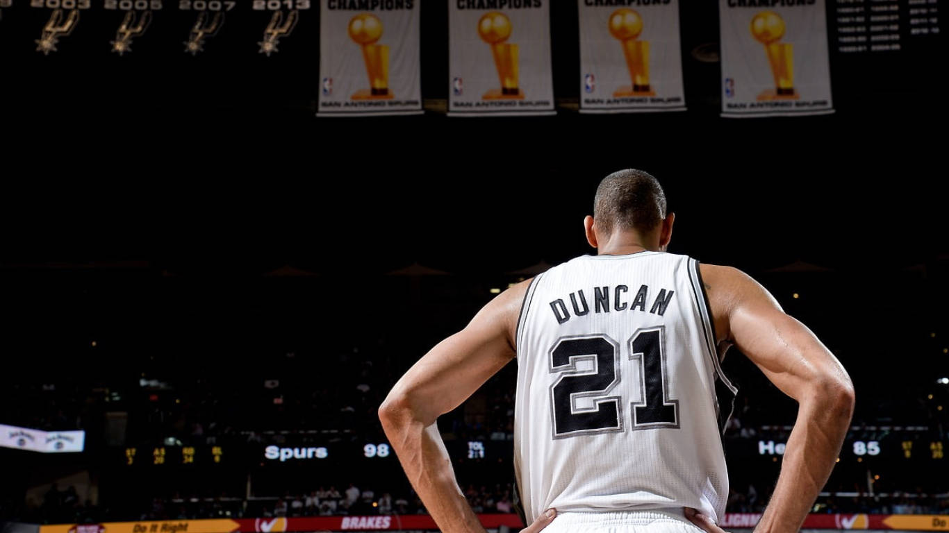 San Antonio Spurs Duncan Background
