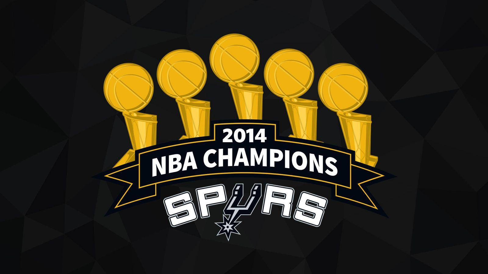 San Antonio Spurs Nba Champions Background