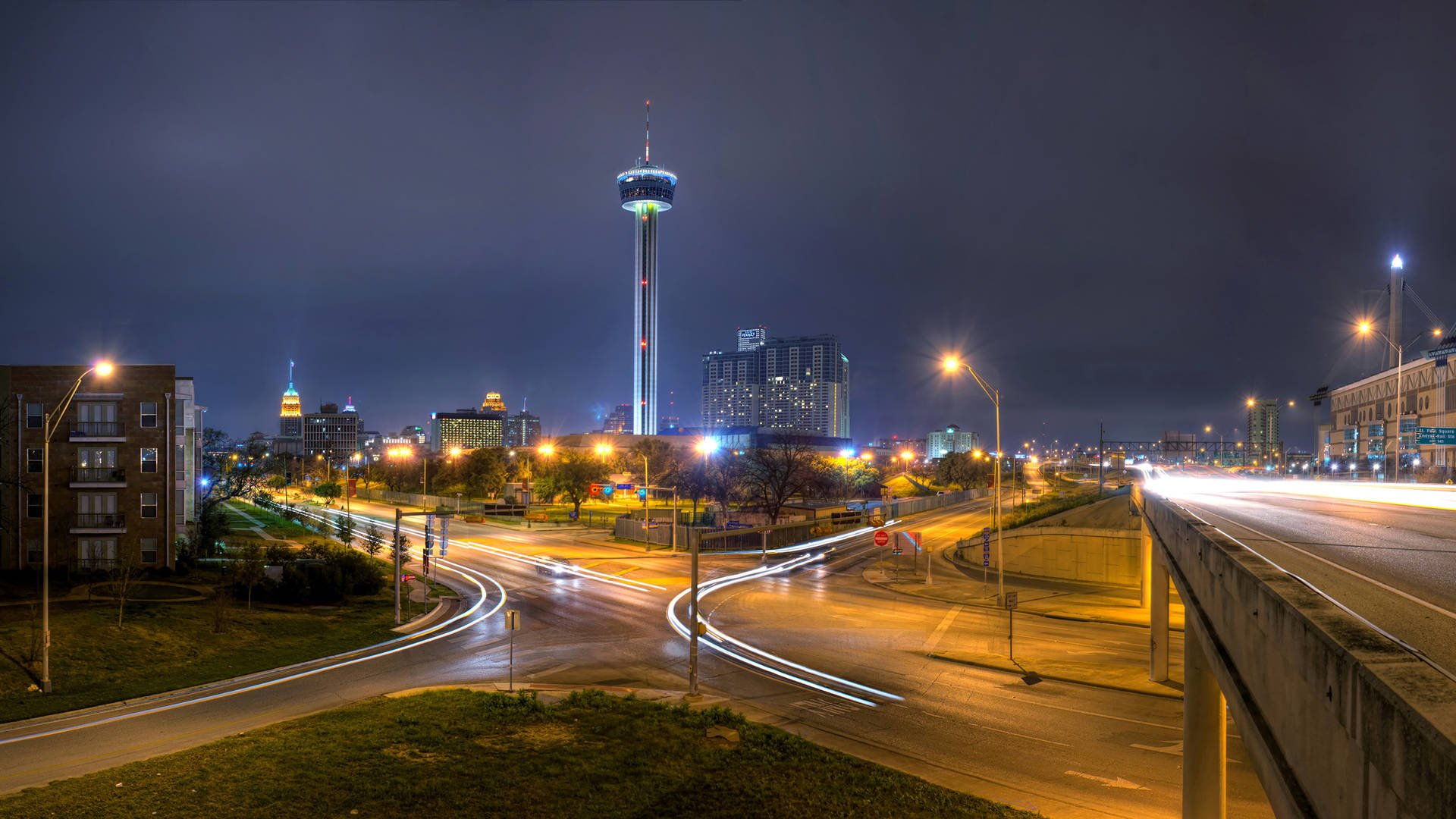 San Antonio Town Of Americas Background