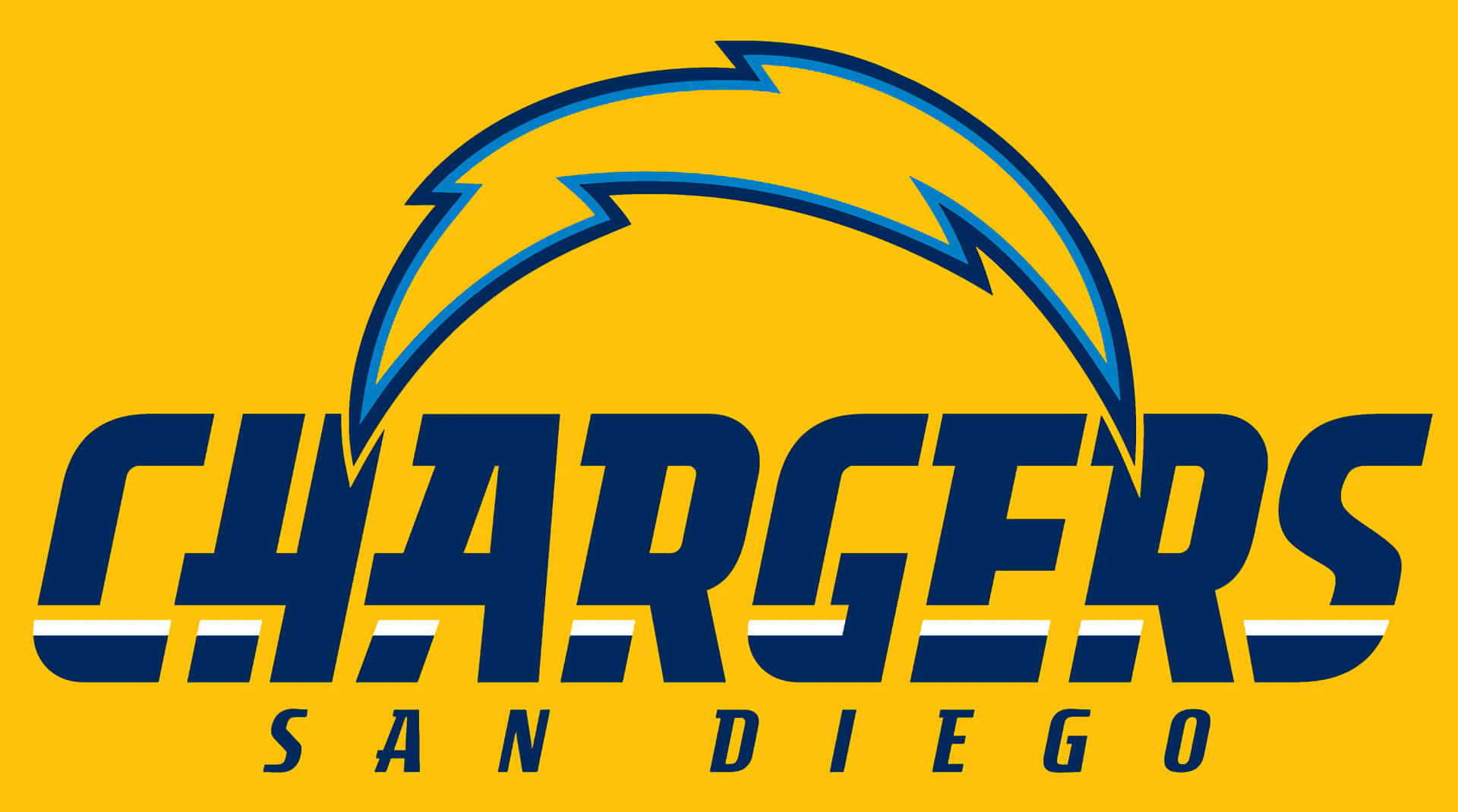 San Diego Chargers Logo Displayed Proudly Background