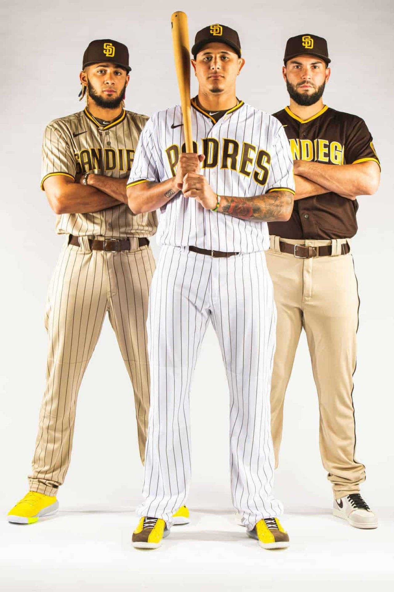 San Diego Padres Baseball Players Background