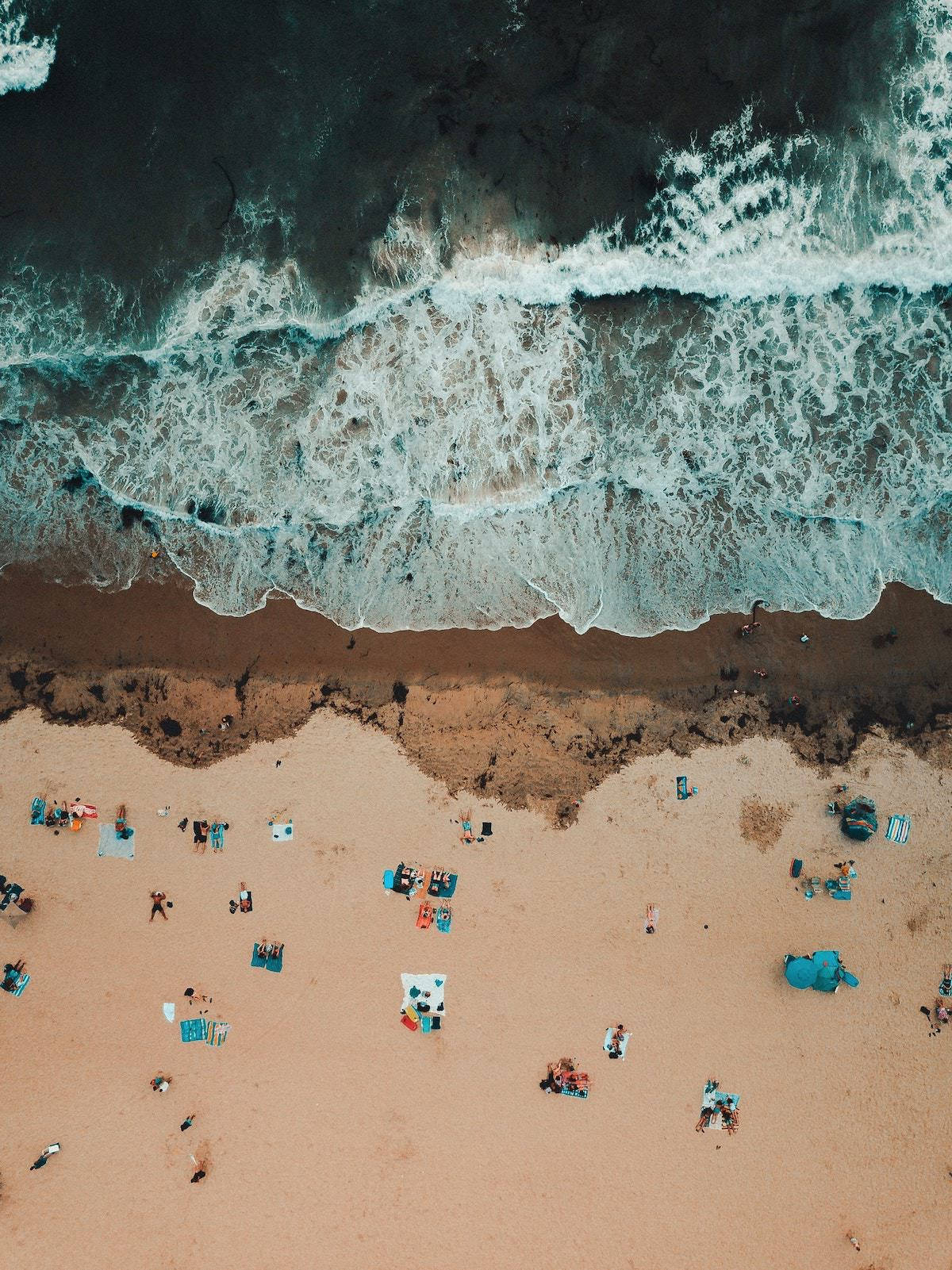 San Diego Waves Meeting The Shore