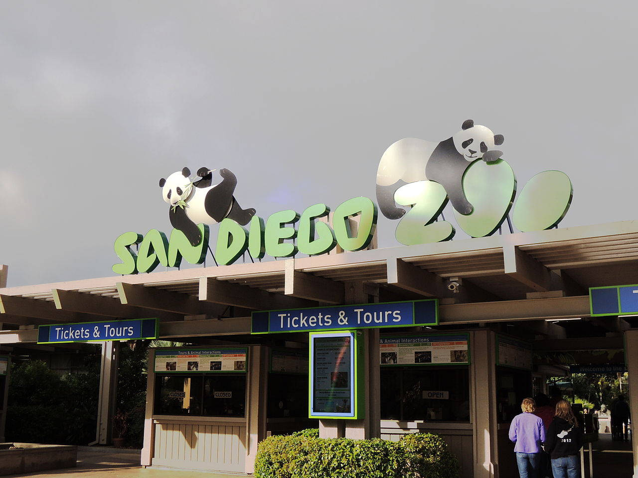 San Diego Zoo Front Gate