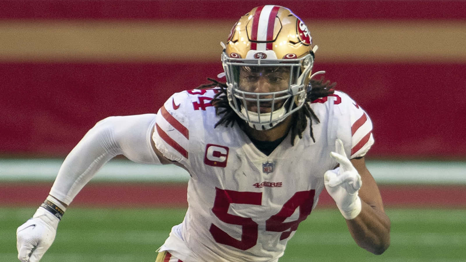 San Francisco 49ers Fred Warner Background
