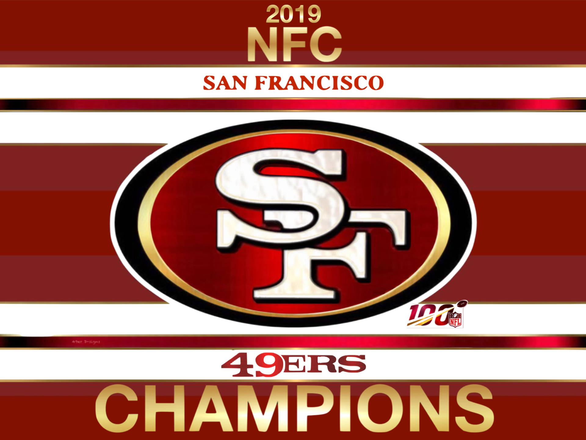 San Francisco 49ers In Action Background