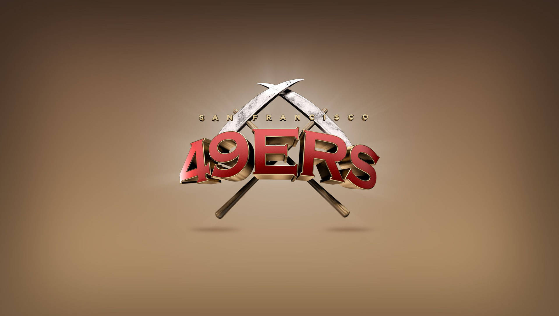 San Francisco 49ers Logo 3d