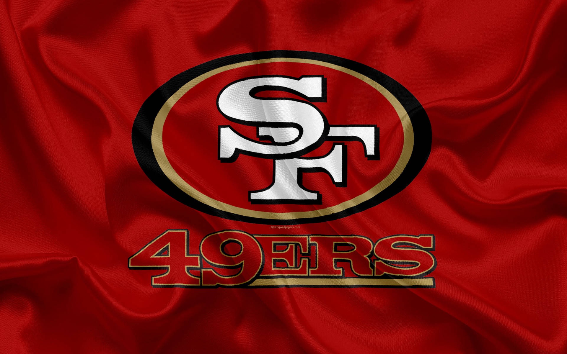 San Francisco 49ers Nfl Team Logo Background