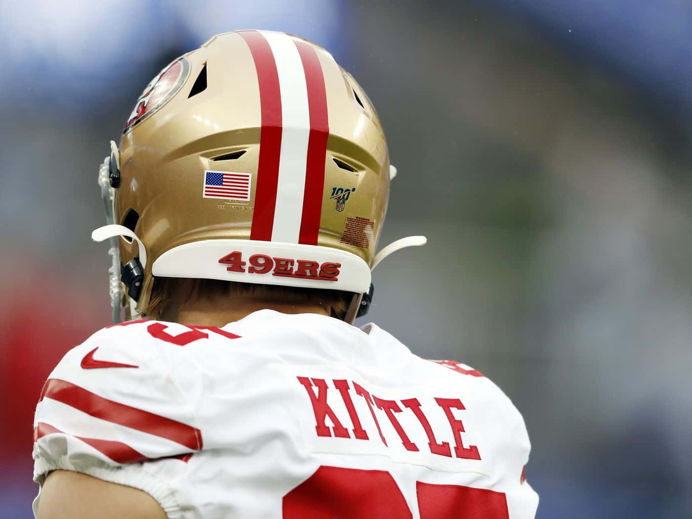San Francisco 49ers Tight End George Kittle Background